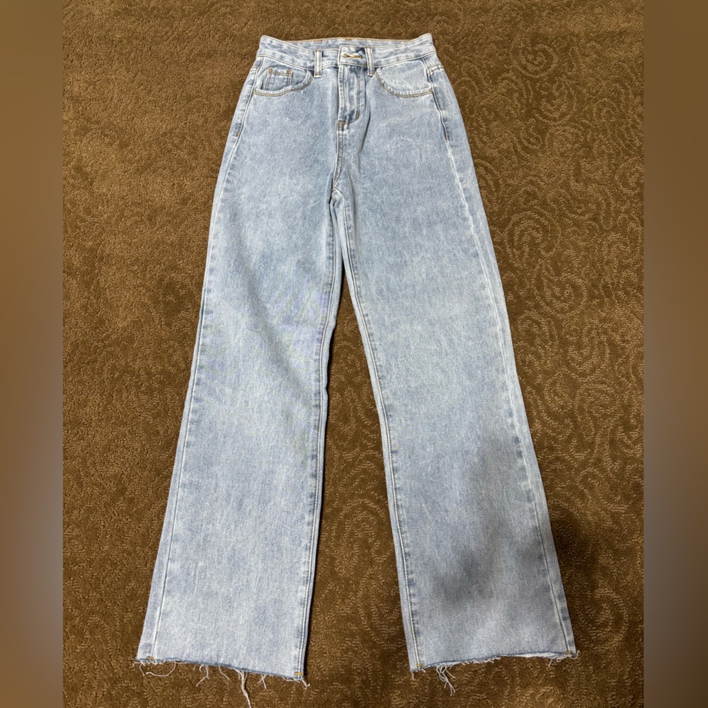 Princess Polly - Light Blue Women's Jeans - Size 0